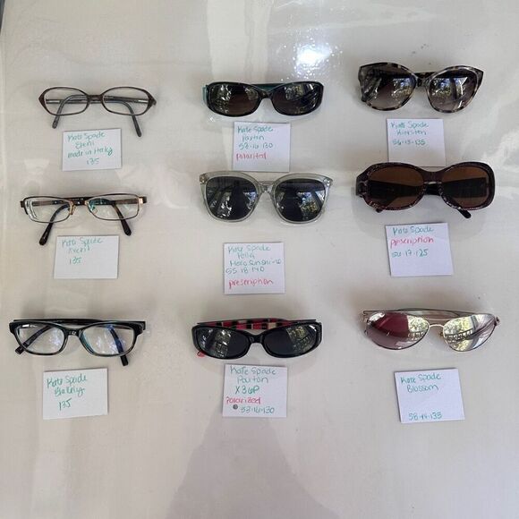 KATE SPADE Sunglasses and Prescription Glasses Frames $45-$75 Polarized Individu - Picture 2 of 12